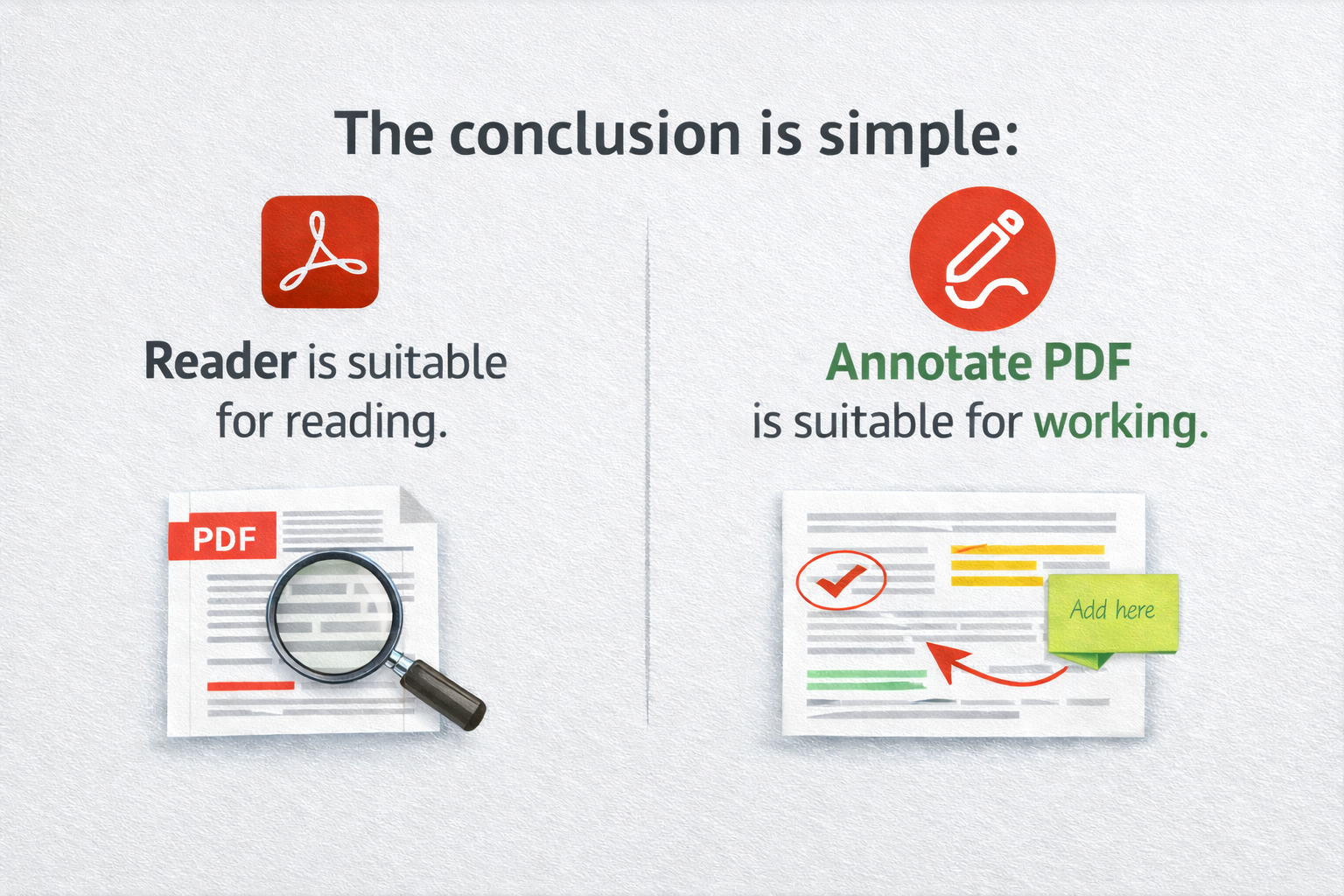 Annotate PDF vs Adobe Acrobat